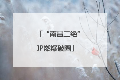 “南昌三绝”IP燃爆破圈