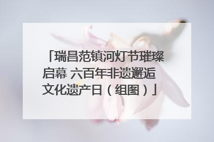 瑞昌范镇河灯节璀璨启幕 六百年非遗邂逅文化遗产日（组图）