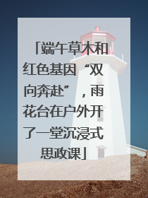 端午草木和红色基因“双向奔赴”，雨花台在户外开了一堂沉浸式思政课