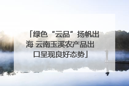 绿色“云品”扬帆出海 云南玉溪农产品出口呈现良好态势