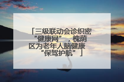 三级联动会诊织密 “健康网”，槐荫区为老年人脑健康 “保驾护航”