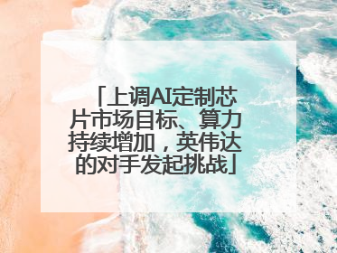 上调AI定制芯片市场目标、算力持续增加，英伟达的对手发起挑战