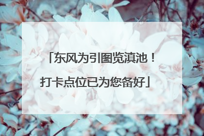 东风为引图览滇池！打卡点位已为您备好