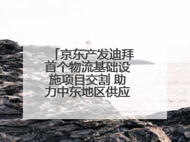 京东产发迪拜首个物流基础设施项目交割 助力中东地区供应链高质量发展