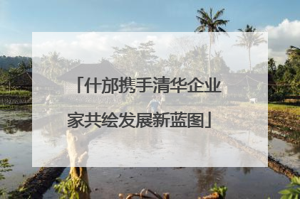 什邡携手清华企业家共绘发展新蓝图