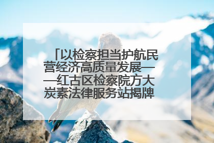 以检察担当护航民营经济高质量发展——红古区检察院方大炭素法律服务站揭牌彰显法治护航深度