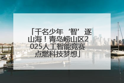 千名少年‘智’逐山海！青岛崂山区2025人工智能竞赛点燃科技梦想