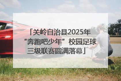 关岭自治县2025年“奔跑吧少年”校园足球三级联赛圆满落幕