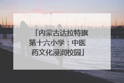 内蒙古达拉特旗第十六小学：中医药文化浸润校园