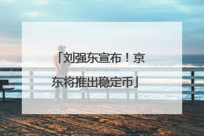 刘强东宣布！京东将推出稳定币