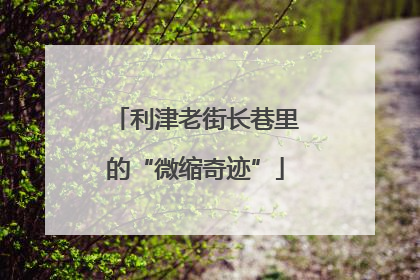 利津老街长巷里的“微缩奇迹”