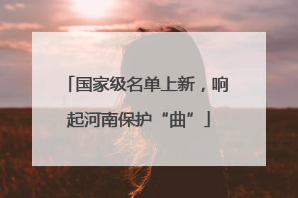 国家级名单上新，响起河南保护“曲”