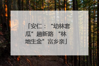 安仁：“幼林套瓜”趟新路 “林地生金”富乡亲