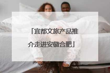 宜都文旅产品推介走进安徽合肥