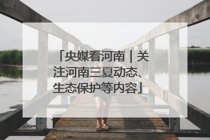央媒看河南｜关注河南三夏动态、生态保护等内容