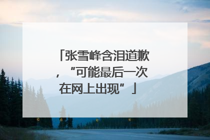 张雪峰含泪道歉，“可能最后一次在网上出现”