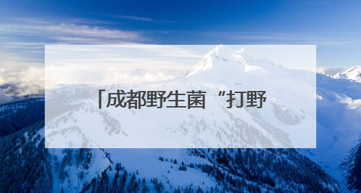 成都野生菌“打野”攻略走红 专家提醒：切勿随意采食，严重或致命