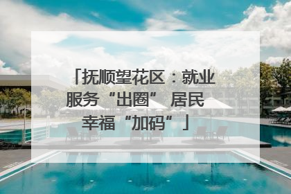 抚顺望花区：就业服务“出圈” 居民幸福“加码”