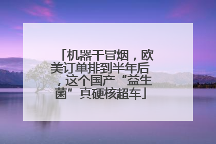 机器干冒烟，欧美订单排到半年后，这个国产“益生菌”真硬核超车