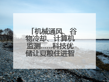 机械通风、谷物冷却、计算机监测……科技优储让夏粮住进智慧的“家”
