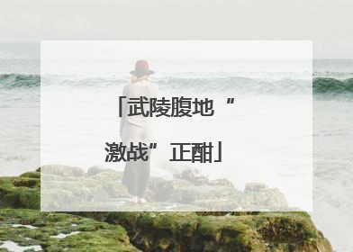 武陵腹地“激战”正酣