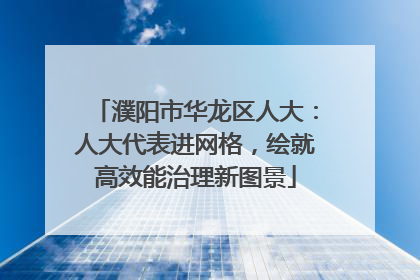 濮阳市华龙区人大：人大代表进网格，绘就高效能治理新图景