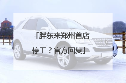 胖东来郑州首店停工？官方回复