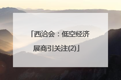西洽会：低空经济展商引关注(2)