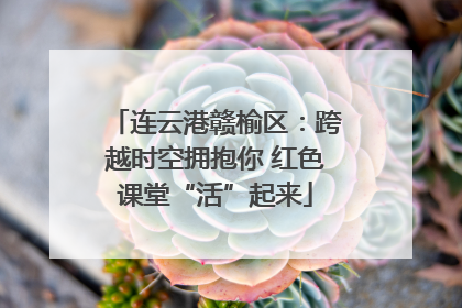 连云港赣榆区：跨越时空拥抱你 红色课堂“活”起来