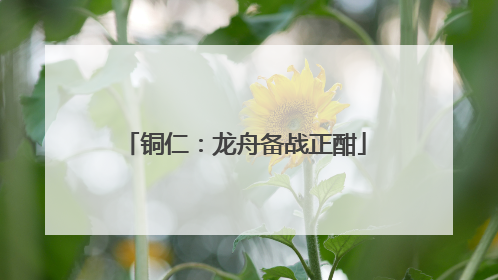 铜仁：龙舟备战正酣