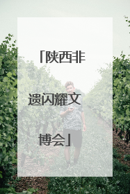 陕西非遗闪耀文博会
