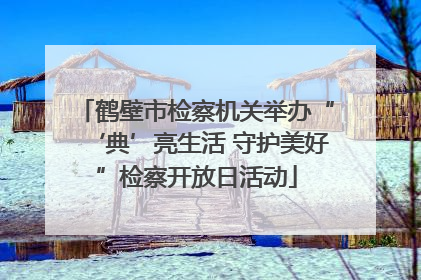 鹤壁市检察机关举办“‘典’亮生活 守护美好”检察开放日活动