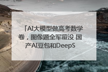 AI大模型做高考数学卷，图像题全军覆没 国产AI豆包和DeepSeek均得分144