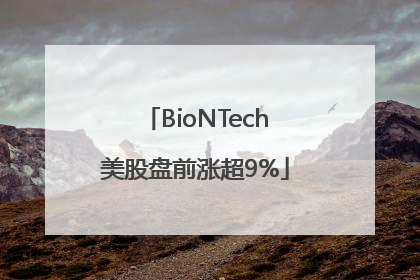BioNTech美股盘前涨超9%